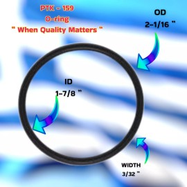 POOLTEK USA O-RING SPX0728H FOR POOLTEK USA OFFERS REPLACEMENT PTK-159 10-PACK+LUBE TUBE
