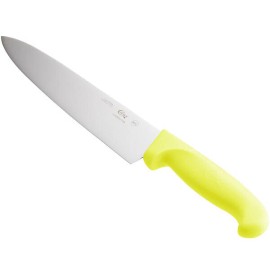 Choice  Choice 8" Chef Knife with Neon Yellow Handle, NSF Listed - 8" Chef Knife