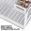 1 Pack-19"-32"W Expandable Under Sink Organizer With Upgrade Ball-Bearing Slide,2-Tier