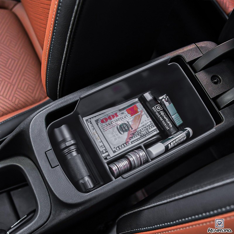 RUNROAD Center Console Organizer Tray Compatible with 2024 2025 Chevy