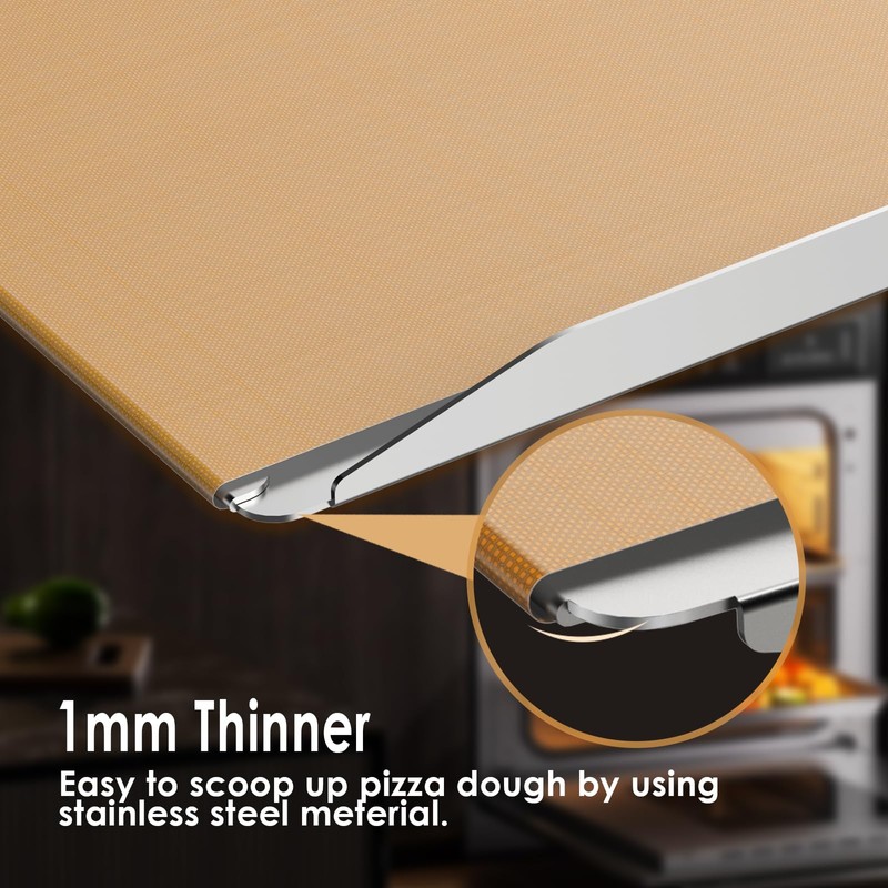 Sliding Pizza Peel, Non Stick Pizza Peel Slider 12 inch