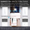 MOES ZigBee Smart Touch Wall Light Switch,Requires Tuya ZigBee Hub,No