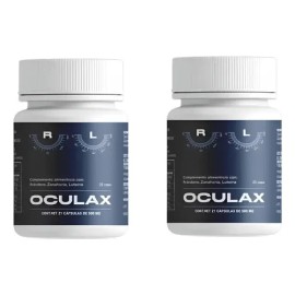 2pack Oculax Para Restaurar Y Mejorar Vision 21 Caps Sfn                                                                                              