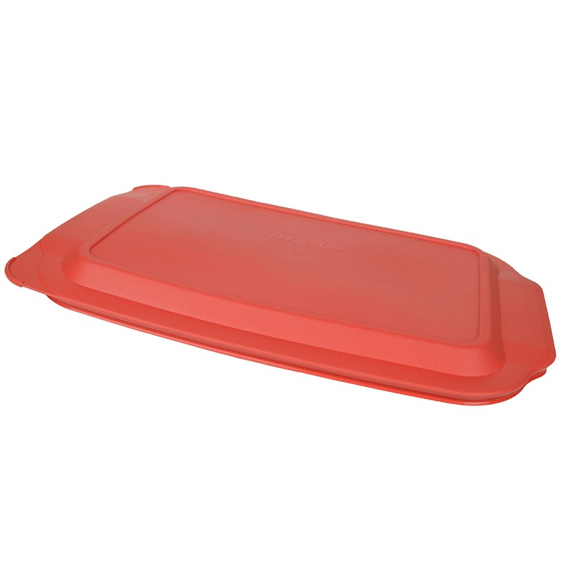 Pyrex 234-PC 4qt Red Food Storage Replacement Lid (2-Pack) -