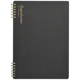 Nakabayashi 65808 Logical Prime Cuaderno W-Ring B5, cuadrícula rayada, 0.2 pulgadas (6 mm)