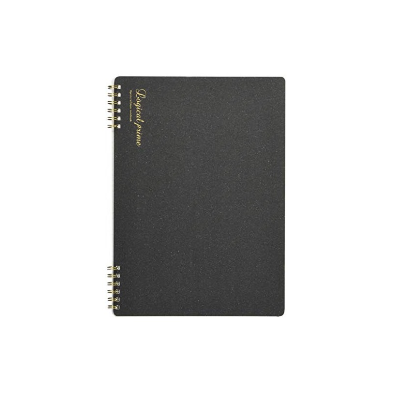 Nakabayashi 65808 Logical Prime Cuaderno W-Ring B5, cuadrícula rayada, 0.2