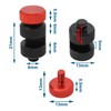 eMagTech 1 x Stair Gauge Lightweight Aluminum Alloy Red Stair