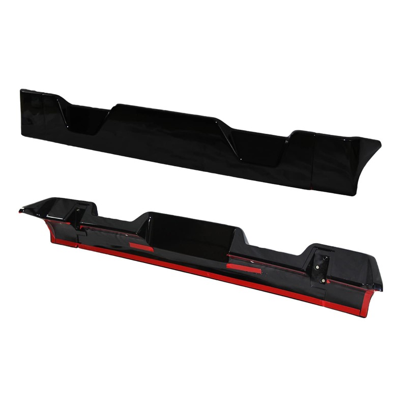 Matt Black Protector Spoiler Split Compatible for Tundra 2014-2021