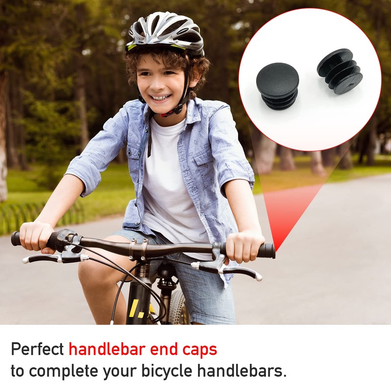 ONIPAX Plastic Handle Bar End Plugs 12pcs Caps for MTB