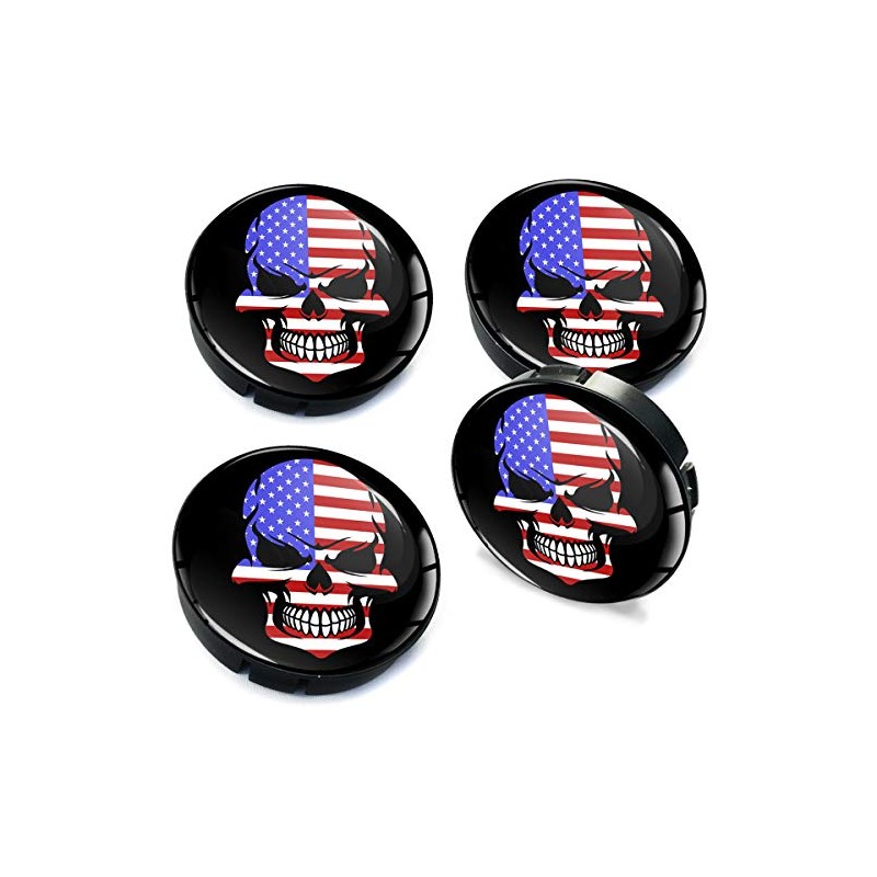 Biomar Labs® 4 x 60mm 3D Wheel Hub Centre Caps
