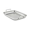 All-Clad Outdoor Stainless Steel Roaster 15x11 Inch Oven Broiler Safe