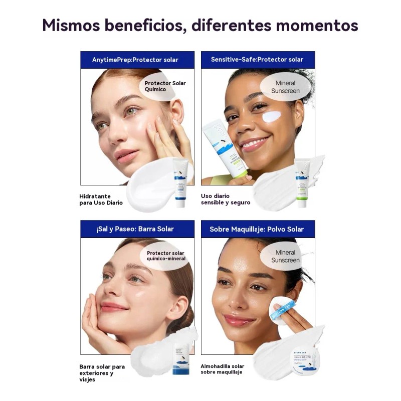 Coreano Cotton Soft Sun Stick Spf50 Protector Solar En Barra