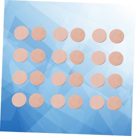 Baluue 24pcs Makeup Sponge Round Powder Puff for Dry and Wet Use Soft and Absorbent Latex Facial Cleaning Pads for Makeup Removal and Application