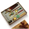 Feather Fountain Pen Set for Calligraphy Writing – Retro Style