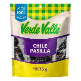 Chile Pasilla Verde Valle 75 Gr