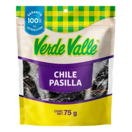 Chile Pasilla Verde Valle 75 Gr