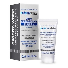 Exderm White Crema Despigmentante Intensiva Noche Tipo Piel Todo