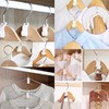 20pcs Clothes Hanger Connector Hooks, Space Saving Wardrobe Clothes Organizer,