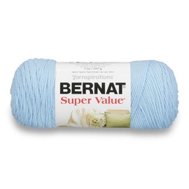 Bernat Super Value Yarn, 5 oz, Sky, 1 Ball