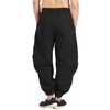 perdontoo Mens Casual Cotton Linen Pant Elastic Waist Drawstring Yoga