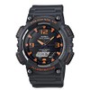 Casio AQ-S810 Watch, Casio Collection, black / orange