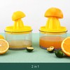 KITCHENDAO 2 in 1 Lemon Orange Citrus Juicer with lid