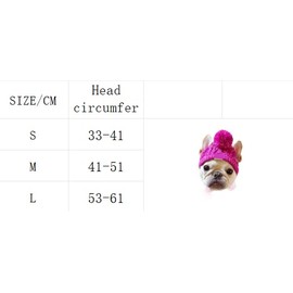 Classic Dog Knit Hat - Knitted Dog Hat with Ear Holes & Adjustable Chin Strap - Dog Beanie for Soft Fabric Beanies for Dogs - Stylish Dog Accessories - Hats for Dogs (Purple, S)