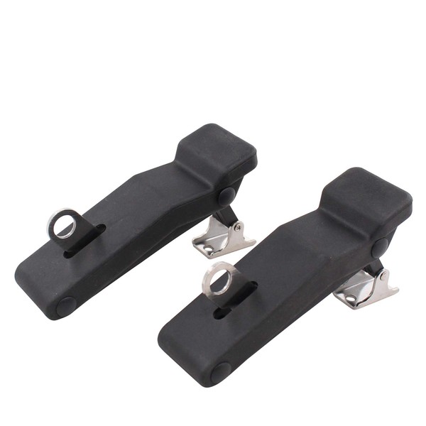 XtremeAmazing 2Pcs Front Storage Rack Latch 2877447 Compatible with Polaris Sportsman 500 550 800 850 1000 Boat Compartment Cargo Box Rubber