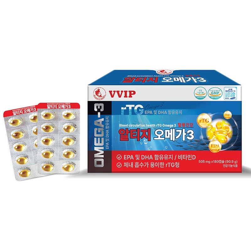 Unicell Farm Blood circulation health RTZ Omega 3 Plus Vitamin