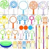 MIOEUZS 36PCS Kit Bolle di Sapone Giganti per Bambini con