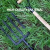 FORCOLID Garden Fork, 4-Tine Spading Digging Fork, Pitch Fork-45Inch, Forged