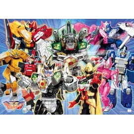 Ensky 300-L569 Kikai Sentai Zengkaiger Jigsaw Puzzle 300 Large Piece [Zengai Best Choices]