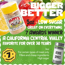 Pappy's Seasonings (Lemon Pepper, 5oz)