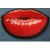 Ivamis Lips Blowing a Kiss Iron on Patch - 4x3.6