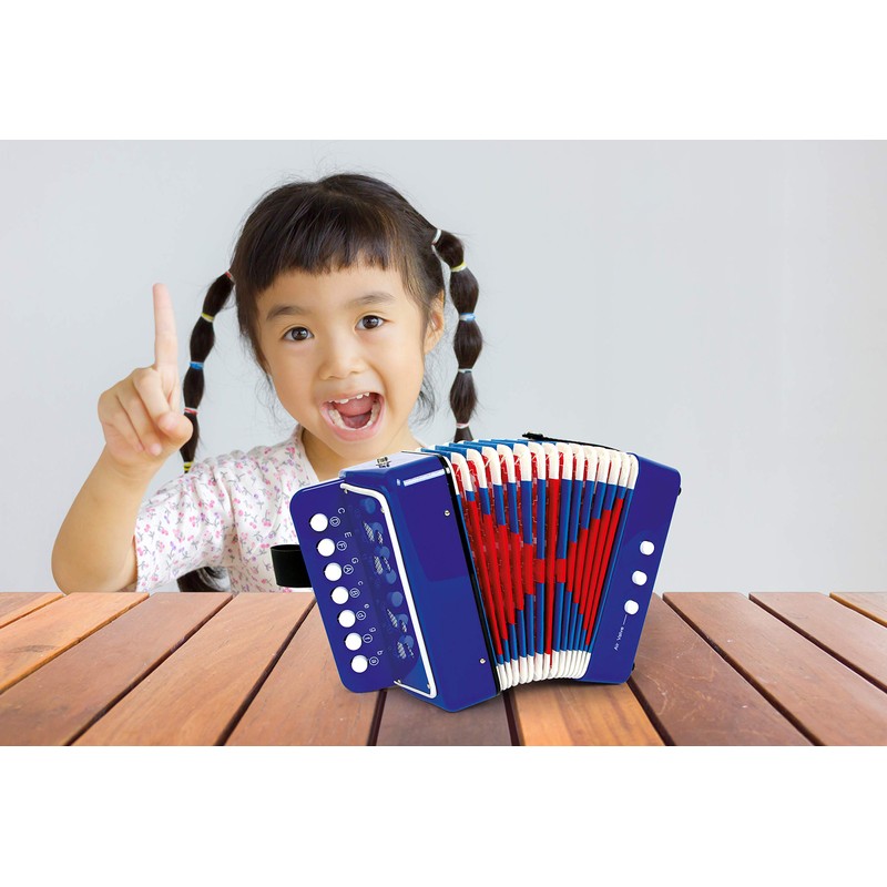 small foot Akkordeon „Blau“, fördert das Musik- und Taktgefühl, Musikinstrument