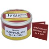 Survival Kit In A Can Anniversary Fun Novelty Gift for