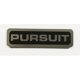 24Designs Pursuit Badge Emblem Stick-on 5.9 inch x 0.9 inch