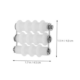 jojofuny 2pcs Wire Straightener Tools Handheld Jewelry Wire Forming Tool for DIY Crafts Portable and Lightweight