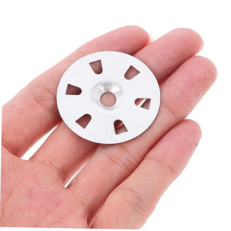 Tofficu 100Pcs Stainless Steel Plaster Washers for Gypsum Board Durable
