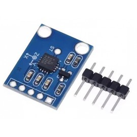 PAMEENCOS 1pcs GY‑61 ADXL335 3‑5V Triple Axis Accelerometer Tilt Angle Module Accelerometer Angle Sensor Module Tilt Angle Module Digital Gravity Angle Sensor Tilt Angle Module