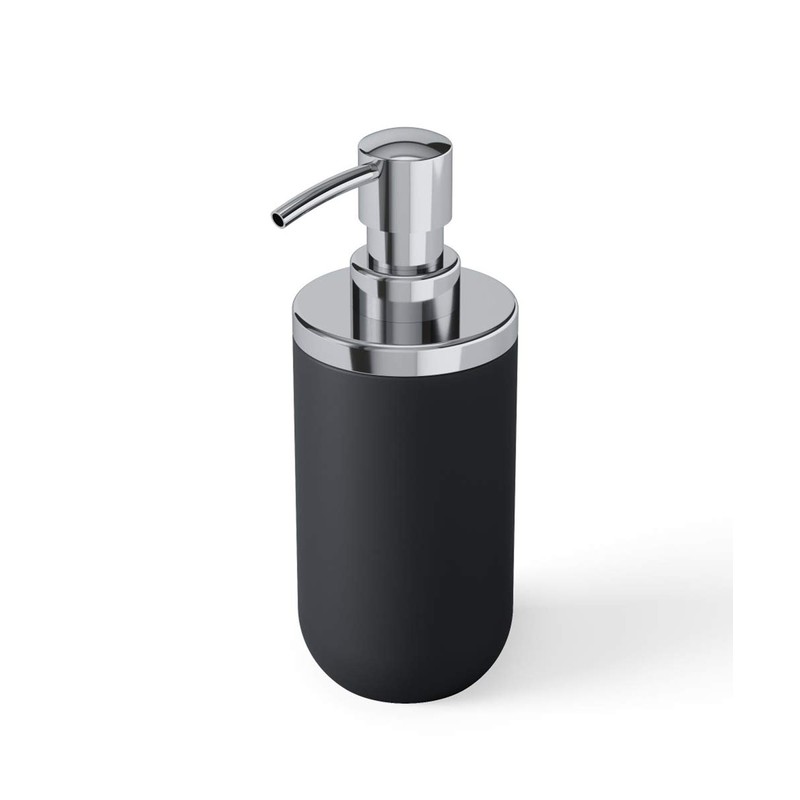 umbra 21008027152 Shampoo Dispenser, Black, W2.8 x 3.9 x 7.1