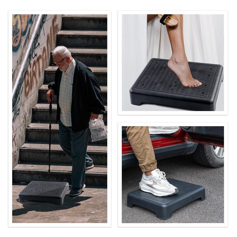 wefaner Mobility Step Stool for Adults Half Seps for Stairs