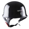 1Storm Novelty Motorcycle Half Face Helmet Open German Style DOT