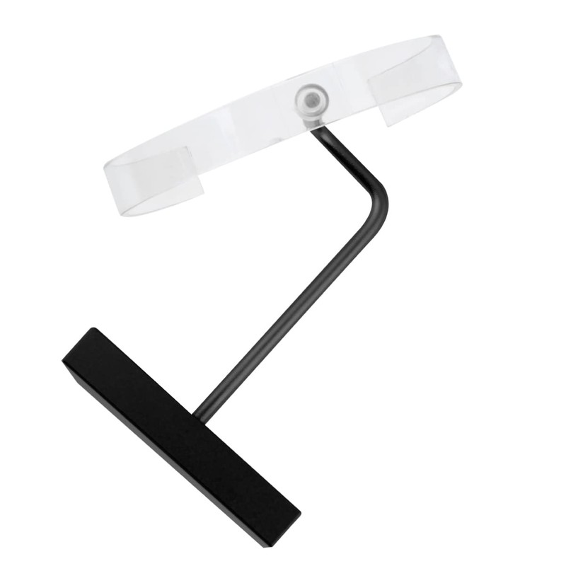 Zerodeko 3pcs Elegant Metal Base Watch Display Rack Acrylic Watch