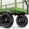 Gorilla Carts 10 Inch No Flat Replacement Wheel, Pneumatic Flat