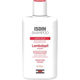 ISDIN Lambdapil, Shampoo Anticaída, Ayuda a Reducir la Caída del Cabello y Estimula el Crecimiento Capilar, 200ml