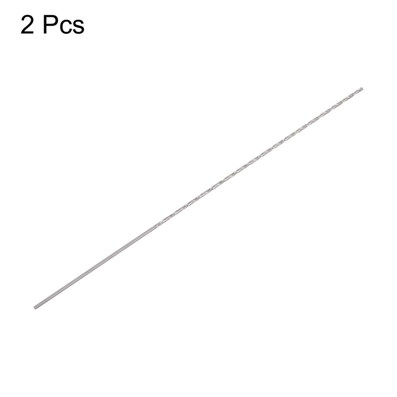 HARFINGTON 2pcs 6542 High-Speed Steel Twist Drill Bit, 1.5mm Drill