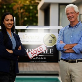 Brighticonics 2pck Solar Address Sign Light – IP65 Waterproof LED Lighted House Numbers – Easy Install, Auto Dusk-Dawn ON/Off, Outdoor Solar Address Signs for Yard, Homes, Business - Cold White 6000K