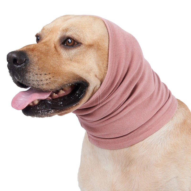 DDFS Dog Ear Protection Hat Snood - Noise Cancelling Dog