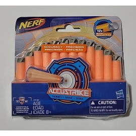 Hasbro NERF N-Strike Elite Accustrike 12x Foam Dart Ammo Refill Pack NEW